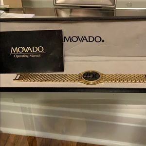 Gold Movado women’s watch